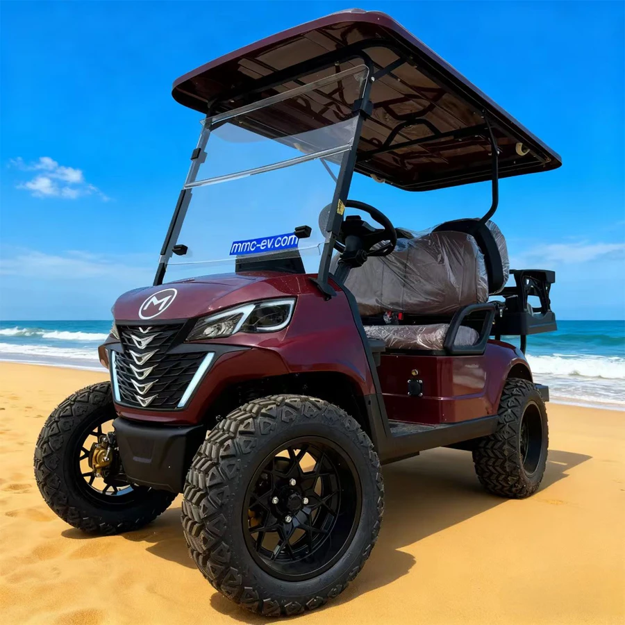 المبيعات المباشرة من المصنع الصيني: بطارية ليثيوم عالية السرعة 48 فولت، 60 فولت، 72 فولت، 4 مقاعد، عربة جولف 4WD #5