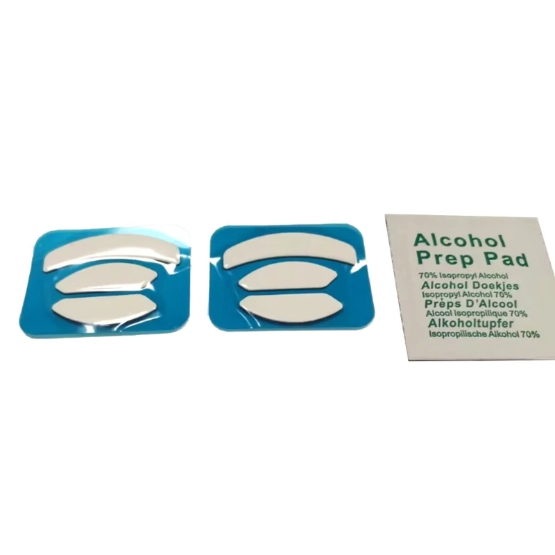 2 conjunto mouse patins pés almofada mouse pés adesivo para steelserie sensei310 mouse arredondado bordas curvas ratos pés