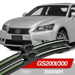 For Lexus GS200t GS300 GS350 GS450H 2000-2020 Front Windshield Wiper Blades 2x Windscreen Window Accessories 2001 2013 2015 2019