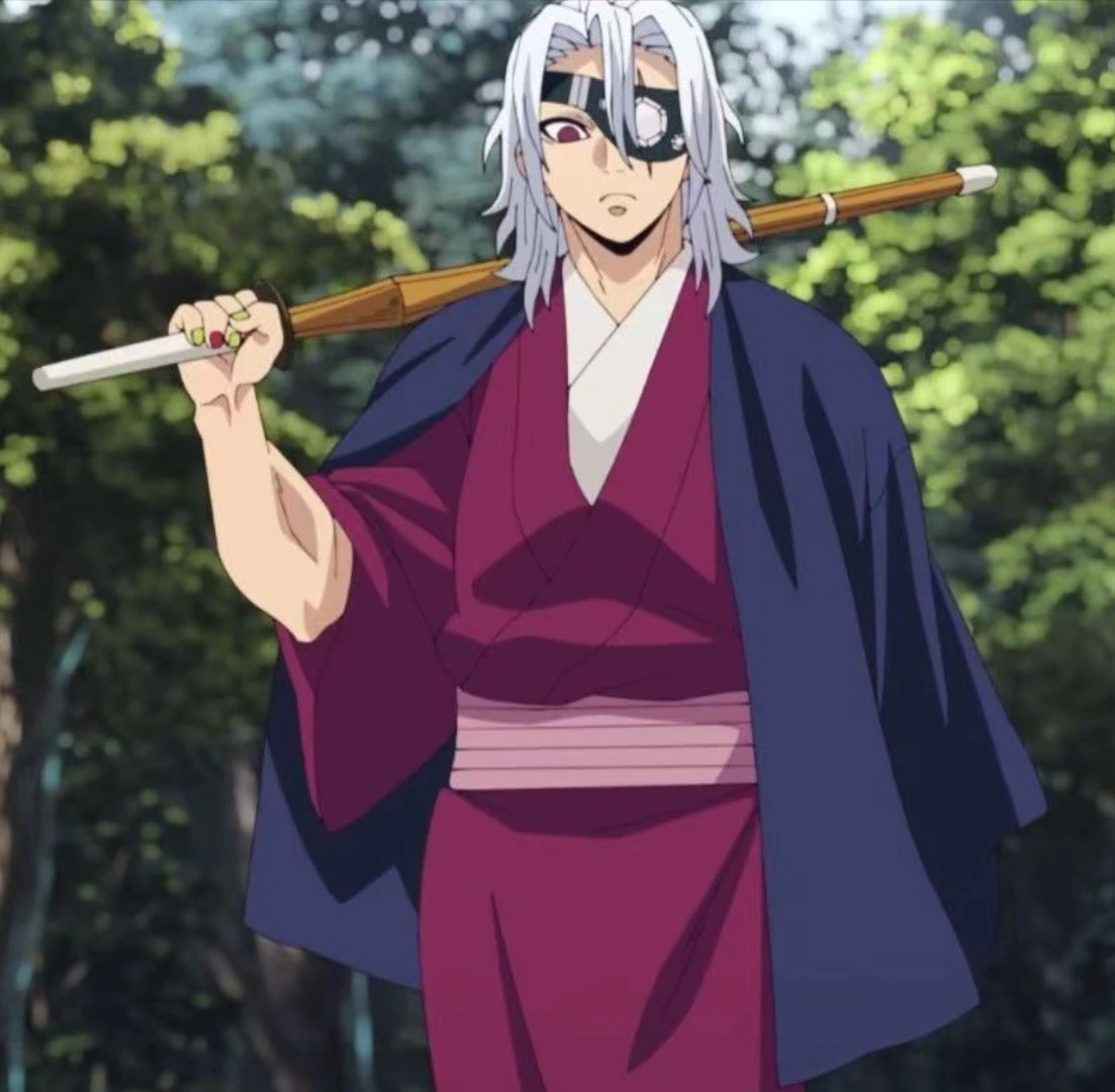 

Cosplay anime Demon Slayer Cosplay Costume Tengen Uzui Anime Cos Outfit Set ang wig