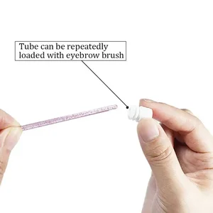 50 قطعة أنابيب فرشاة رمش مع كريستال الرموش الماسكارا الصولجانات الحاجب مشط بكرات حاوية فرشاة الرموش أدوات المكياج أعلى 8 مبيعات Baseus القلم تلميح - No7