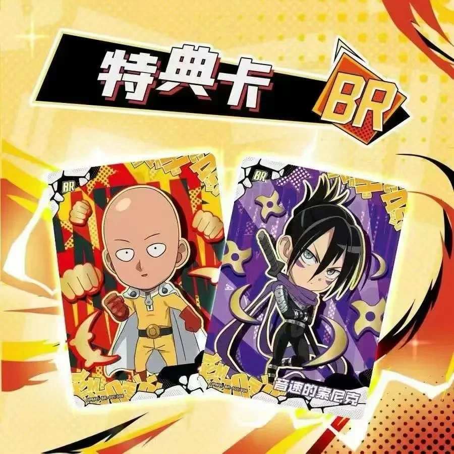 KAYOU VOL.1 One Punch Man Cards Saitama Anime Collection Cards Mistery Boxes Board Games Toys Birthday Gifts for Boys and Girls