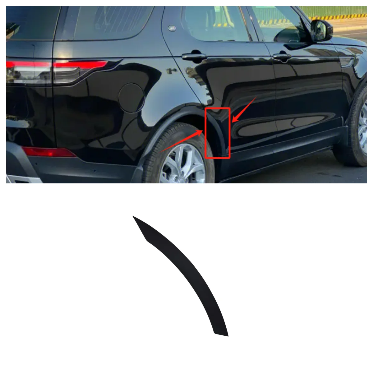 LR082938 LR106324 LR117002 Rear Right Wheel Arch Molding For LAND ROVER DISCOVERY V L462 2017-2024