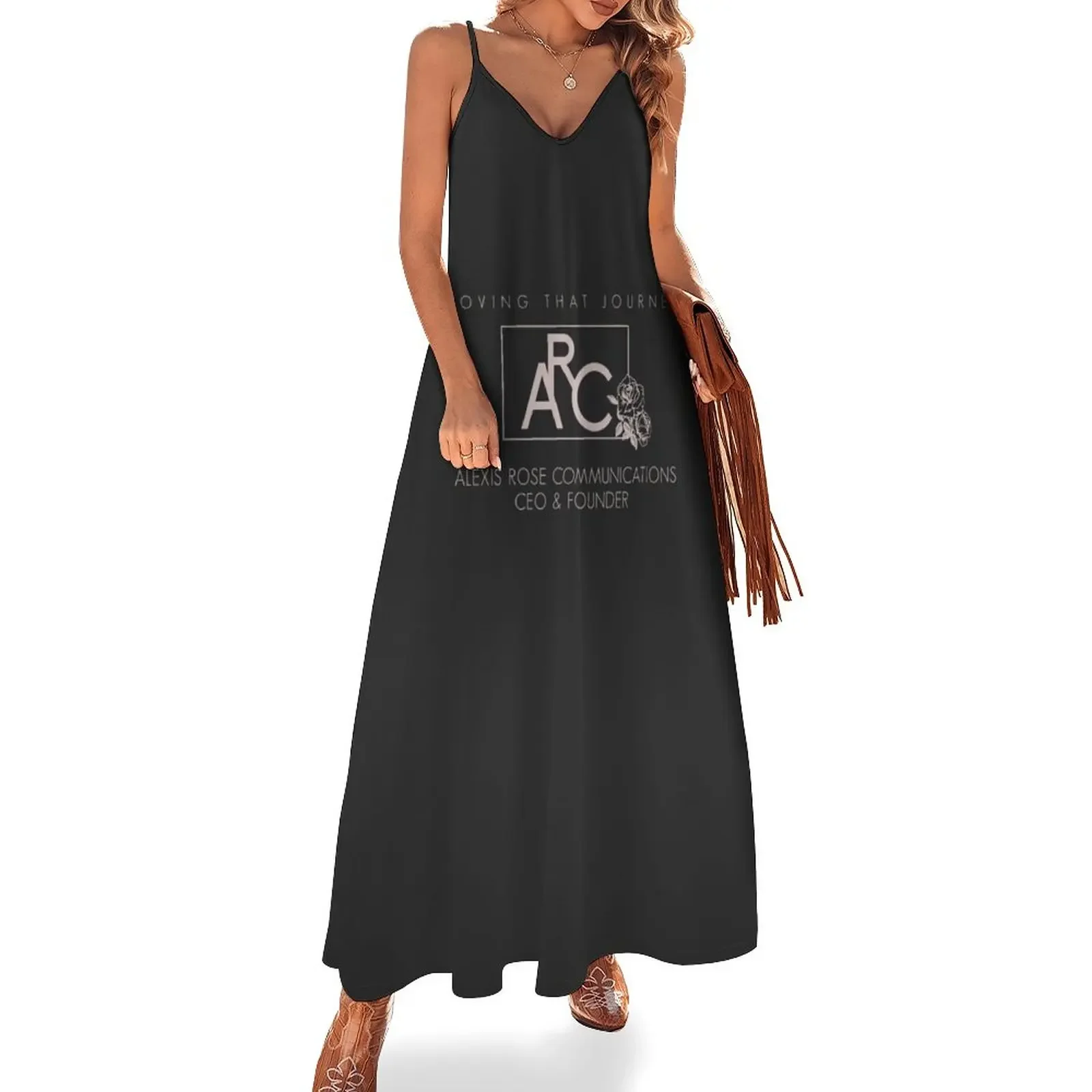 

Alexis Rose Communications Sleeveless Dress evening dress women Women's summer skirt Dress