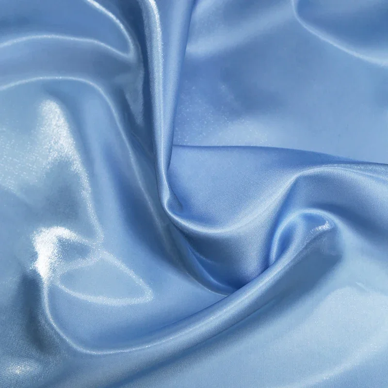 pink green bule Glossy Metallic Liquid Luxury Satin Fabric Water Gloss Satin Fabric for Dress Suit Clothing Designer Material