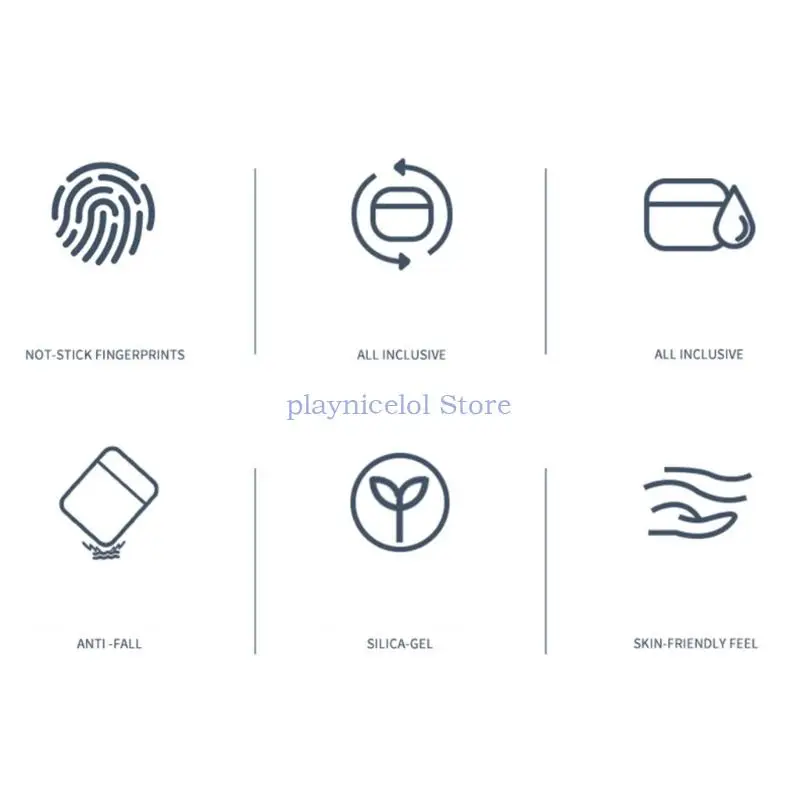 ปลอกเคสป้องกันแบบนิ่มออกแบบตามหลักสรีรศาสตร์สำหรับ C30i หูฟังไร้สายกันลื่นที่จับกันฝุ่นเนื้อไม่ลื่นกันน้ำ