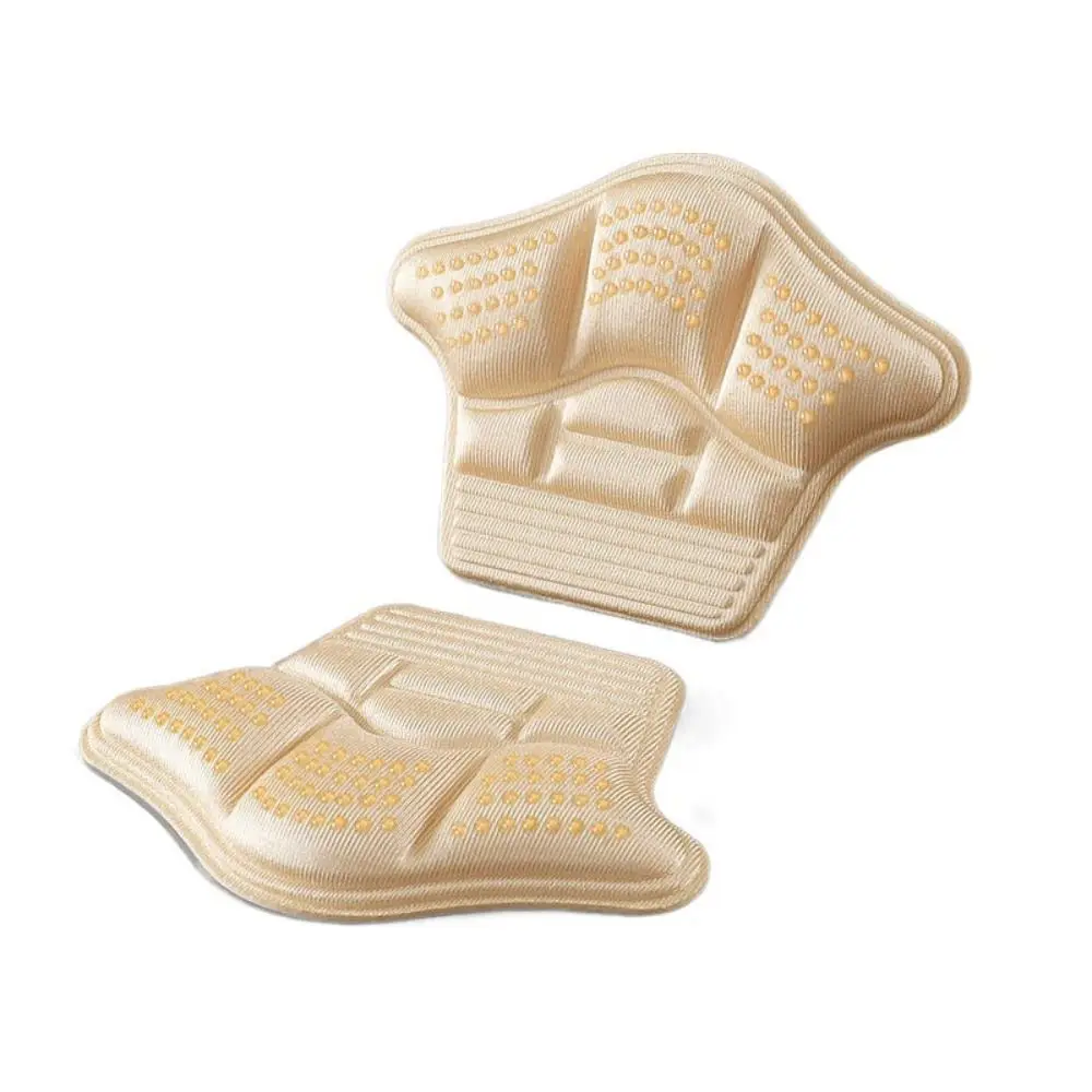 5쌍 두꺼운 5/10mm 힐 스티커 힐 프로텍터 발뒤꿈치 보호대 사이즈 조절 가능 하이힐 쿠션 신발 액세서리