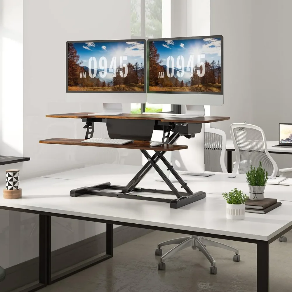 Electric Standing Desk Converter 42