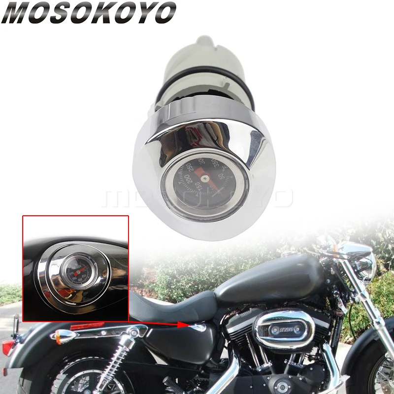 883 1200 Motorbike Aluminum Oil Dipstick Tank Cap Plug For Harley Sportster XL883 XL1200 R/L/N/C Iron Oil Temperature Sensitive