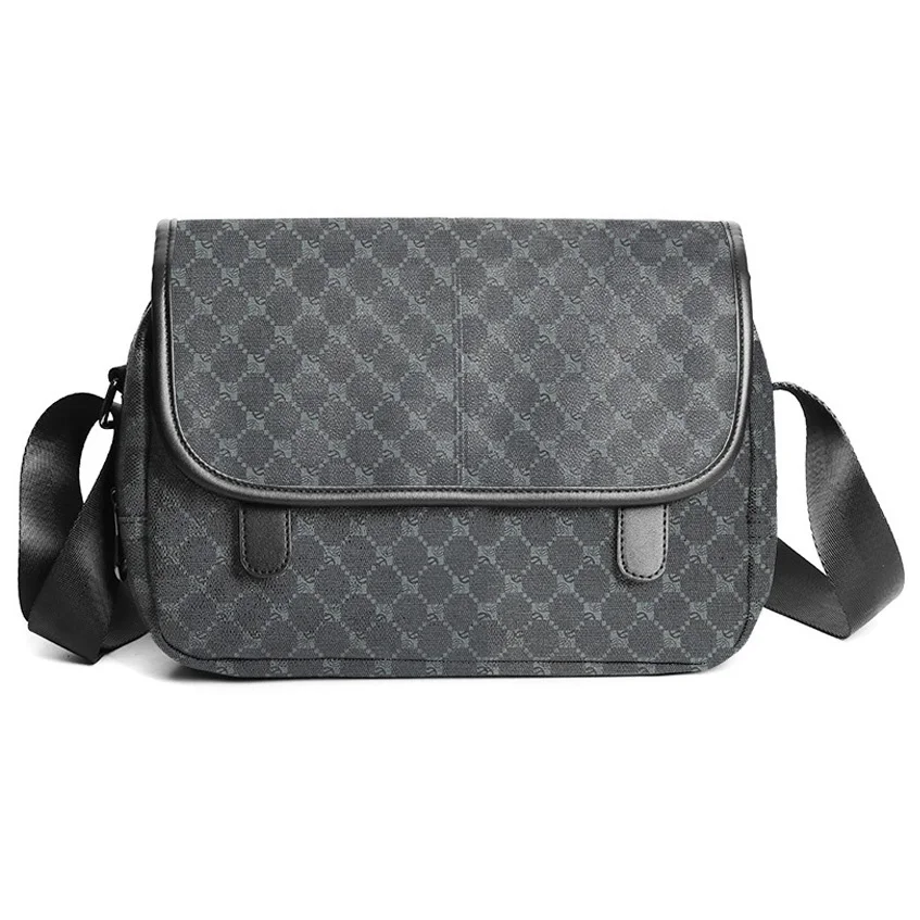 

Designer Leather Large Messenger Bag for Men Bags Casual Man Crossbody Bag Male Sling Bag Fashion Business Shoulder Bag Luxury