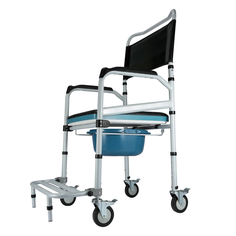 

*Elderly household with wheel indoor mobile toilet potty paralyzed patient care toilet medical apparatus