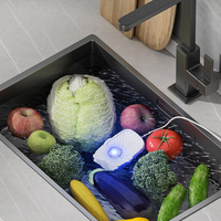 Fruit and vegetable cleaning machine Purple light irradiation High frequency vibration Low voltage safety USB power supply