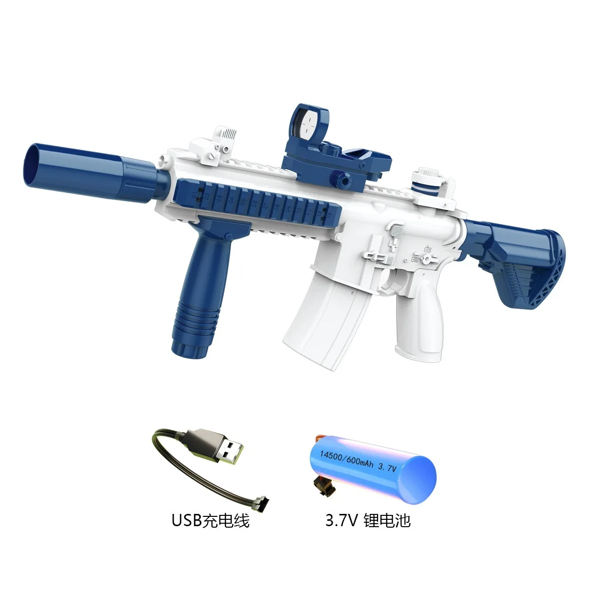 AK UNCLE Pistola de agua eléctrica modelo HK416 pistola de agua juguete de agua al aire libre