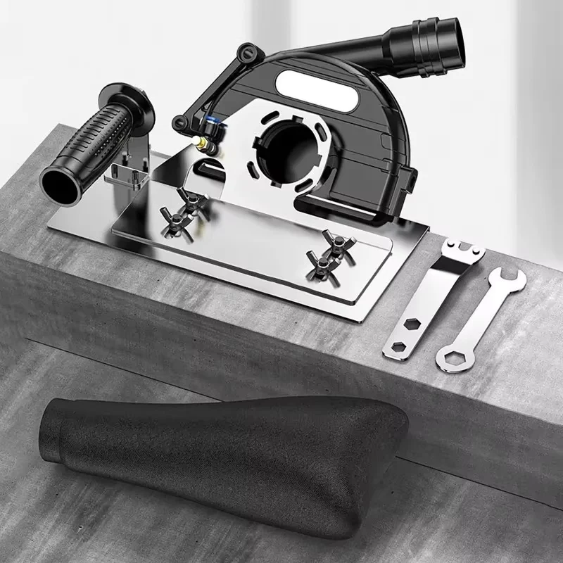 앵글 그라인더 커팅 타일 스탠드 100-125 유형 부착 스톤 트리밍 브래킷 45도 세라믹 타일 모따기 지원 도구