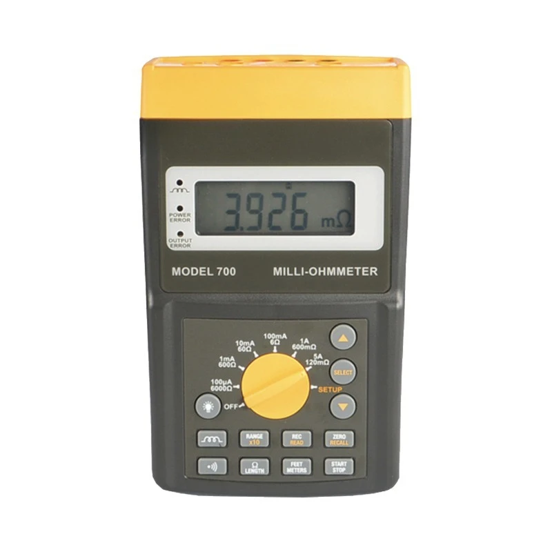 

PROVA-700/710 resistance tester, four-wire measurement method, micro resistance tester