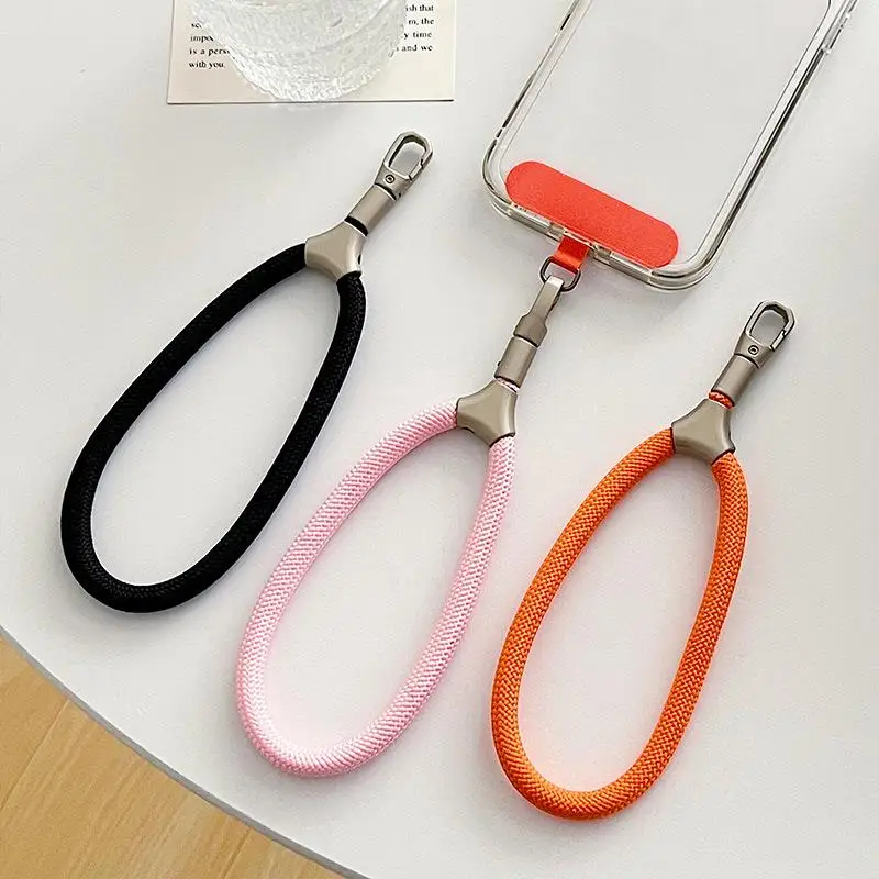 Handyanhänger aus schwerem Metall, Schlüsselband, Anti-Verlust-Schlüsselanhänger, solides Fingerband, Premium-Schlüsselkordel, Handyseil – Detail 3