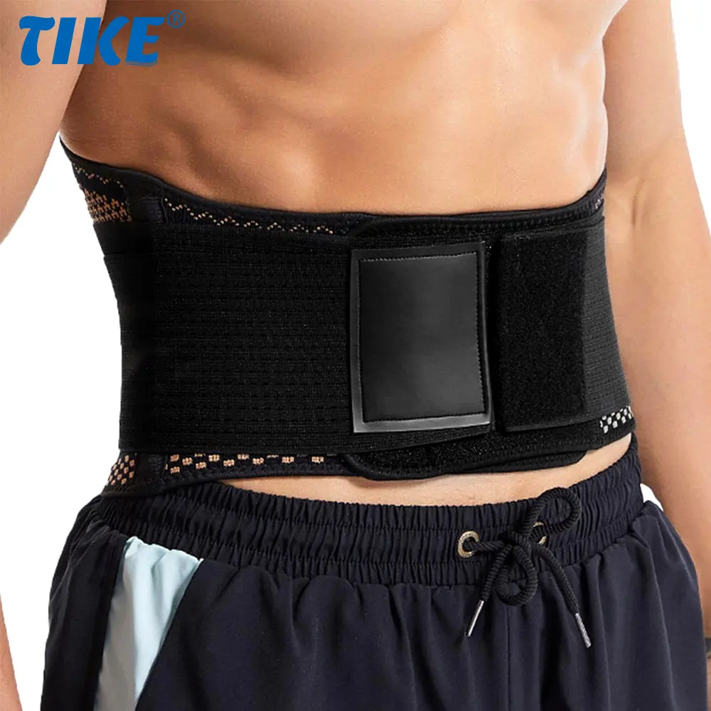 

Lower Back Support Brace, Waist Support Belt, Lightweight Flexible Copper Infused Compression Back Brace Men Women, Everyday Use