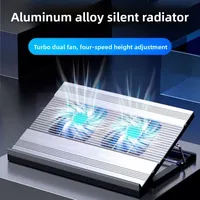 Gaming Laptop Air-cooled Cooling Pad Stand Dual Fans Support for 17 Inch Tablet Notebook Universal Portable Lifting Bracket - Image 2