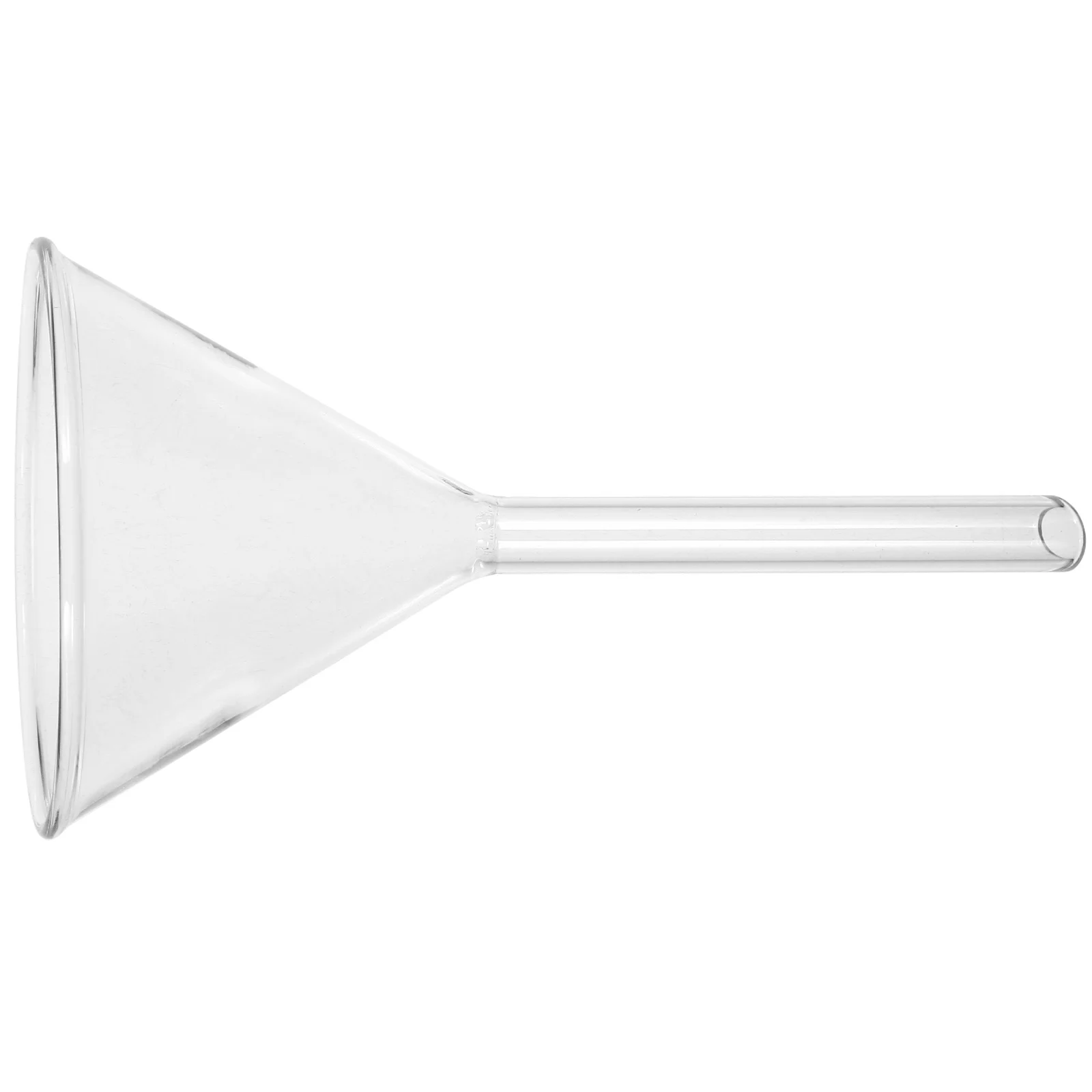 

60Mm Triangle Glass Funnel for Chemistry Experiments Heavy Duty Reusable Lab Feeding Funnel Environmentally Friendly Analytical