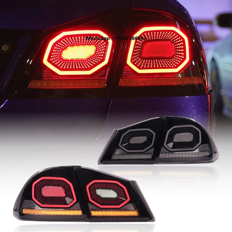 SINDAR Auto LED Animated Taillight for Eight 8th FD Series FD2 Type R Mugen 2006-2012 12-15 Starry Sky Light Style