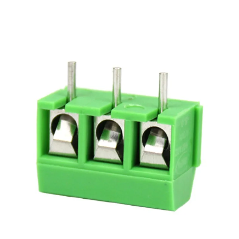 10-50 قطعة PCB محطة كتلة موصل الملعب 5.0 مللي متر KF301 مستقيم دبوس 2P 3P المسمار PCB كتل طرفية موصل مجموعة متنوعة