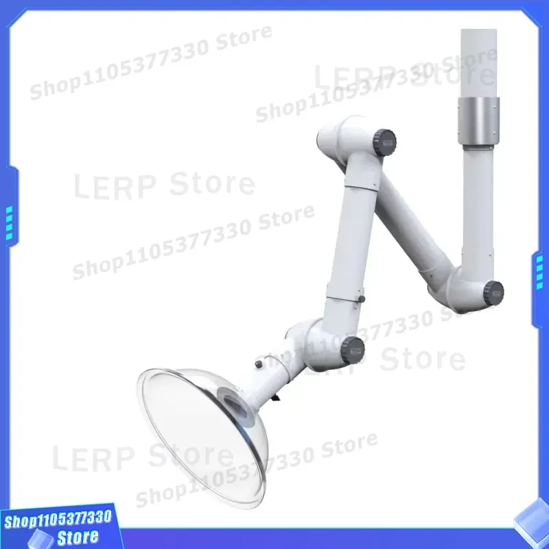 Portable Stainless Steel Lab Exhaust Hood Custom Moisture Proof Fume Extractor for Scientific Research Experiments Laboratory