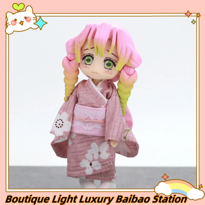 

Demon Slayer Kanroji Mitsuri Ob11 Doll Anime Action Figure Full Set Kimono Outfit Collectible Gift For Anime Enthusiasts