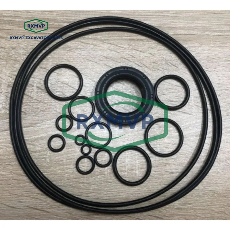 For Kobelco SK200-8 Excavator Hydraulic Cylinder Boom Seals Kit for Kobelco Standard Size RXMVP