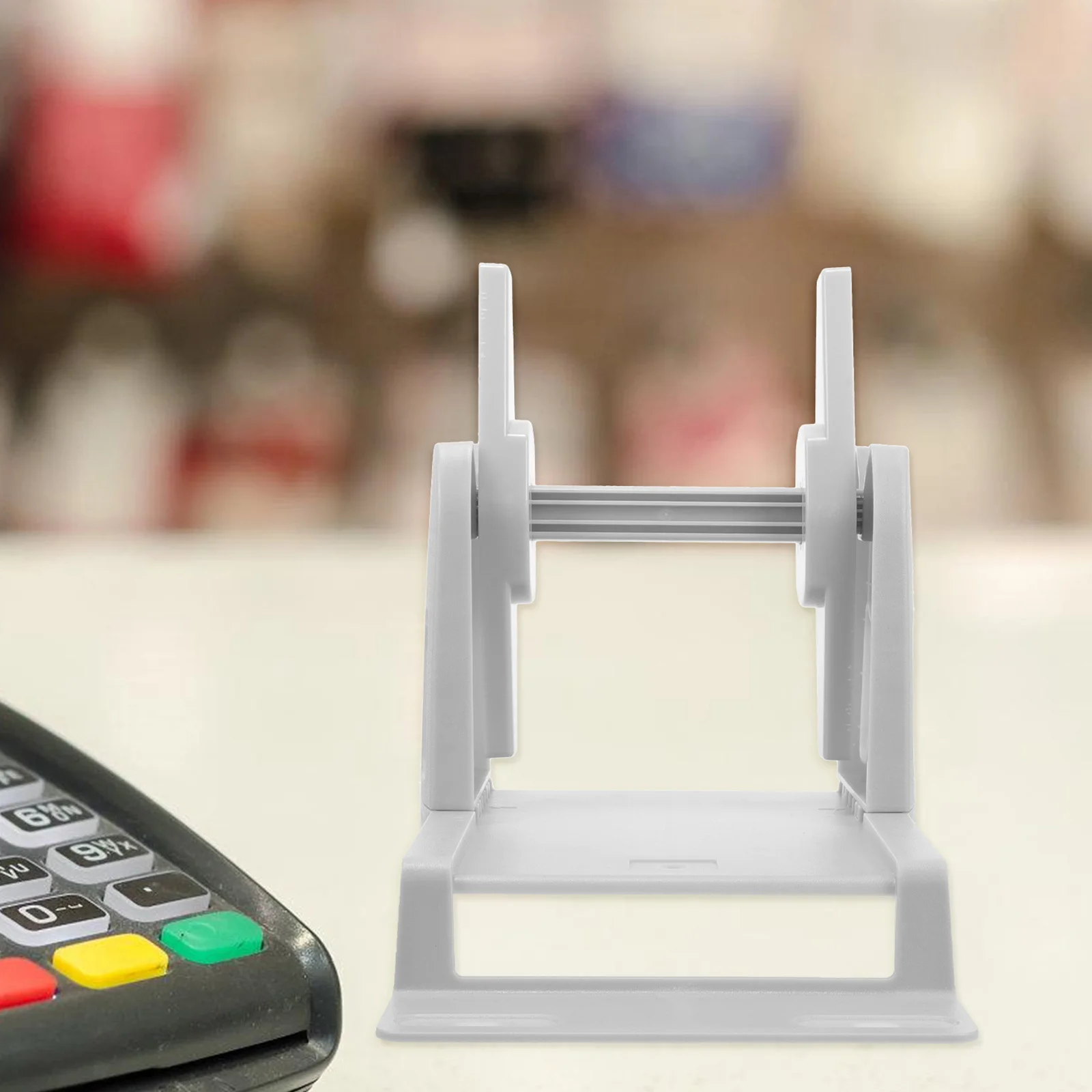 

1Pcs Professional External Rolls Label Holder Sturdy Manual Winding Machine for Most Printers Plastic Label Rack