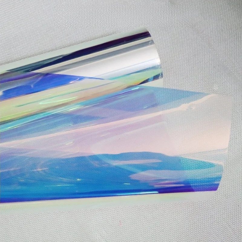 DIY Colorful Film Symphony Laser Paper Colorful Cellophane Film Handmade Decoration Crystal Epoxy