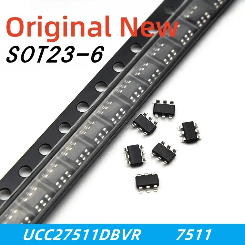 10pcs 100% New UCC27511DBVR UCC27511 7511 sot23-6 Chipset