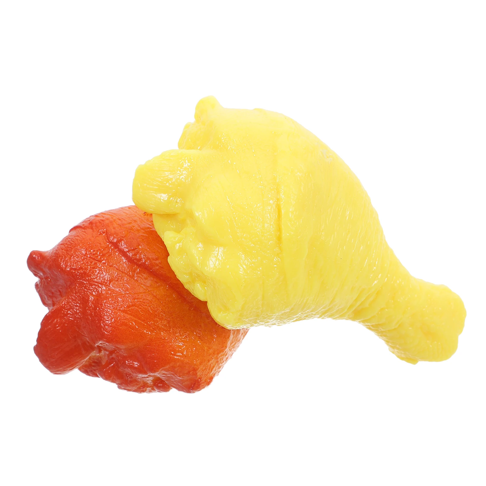 

2Pcs Realistic Simulated Chicken Legs Fake Food Display Props for Photography Party Restaurant Use Simulated Food