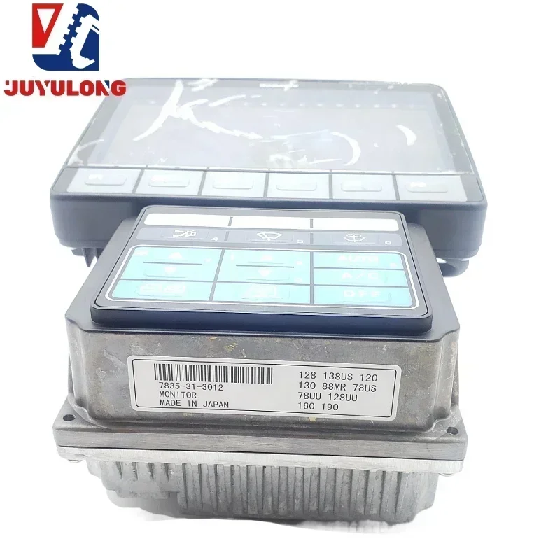 JUYULONG is suitable for Komatsu PC70-8 LCD instrument display 7835-31-3012 Construction Machinery Parts