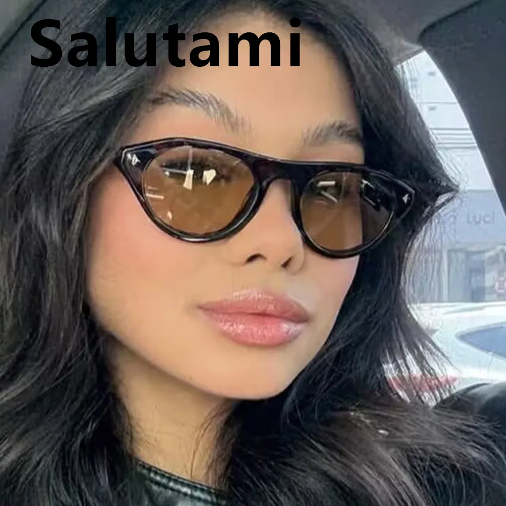 Vintage Kleine Quadratische Cat-Eye-Sonnenbrille für Damen, Modische Nieten-Verzierung, Farbverlauf, UV400-Schutz, Outdoor-Sonnenbrille, Schwarze Damenbrille