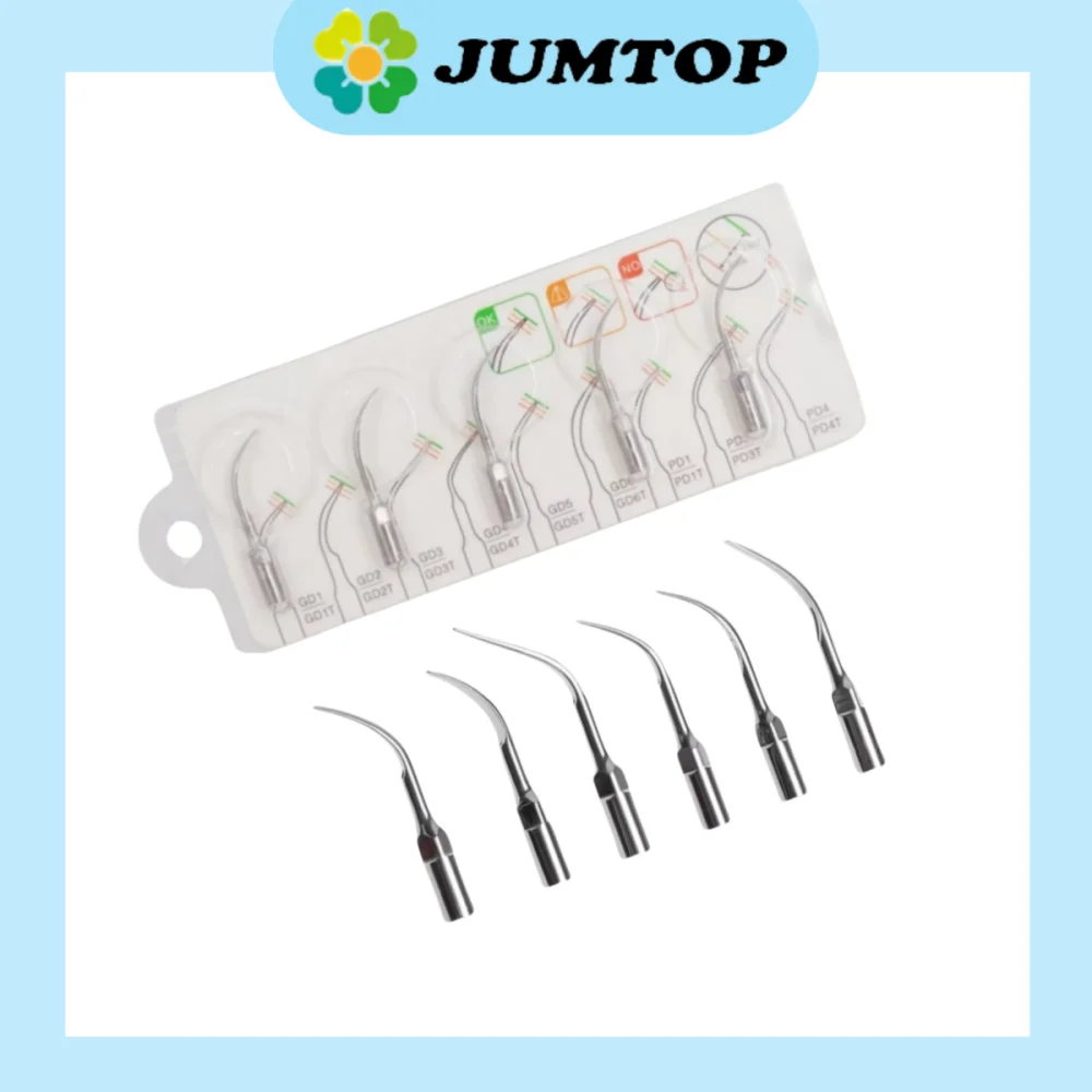 

5 шт. насадки для стоматологического ультразвукового скалера — насадки для удаления эндо и перио для EMS, дятел, Satelec DTE, пьезонаконечника