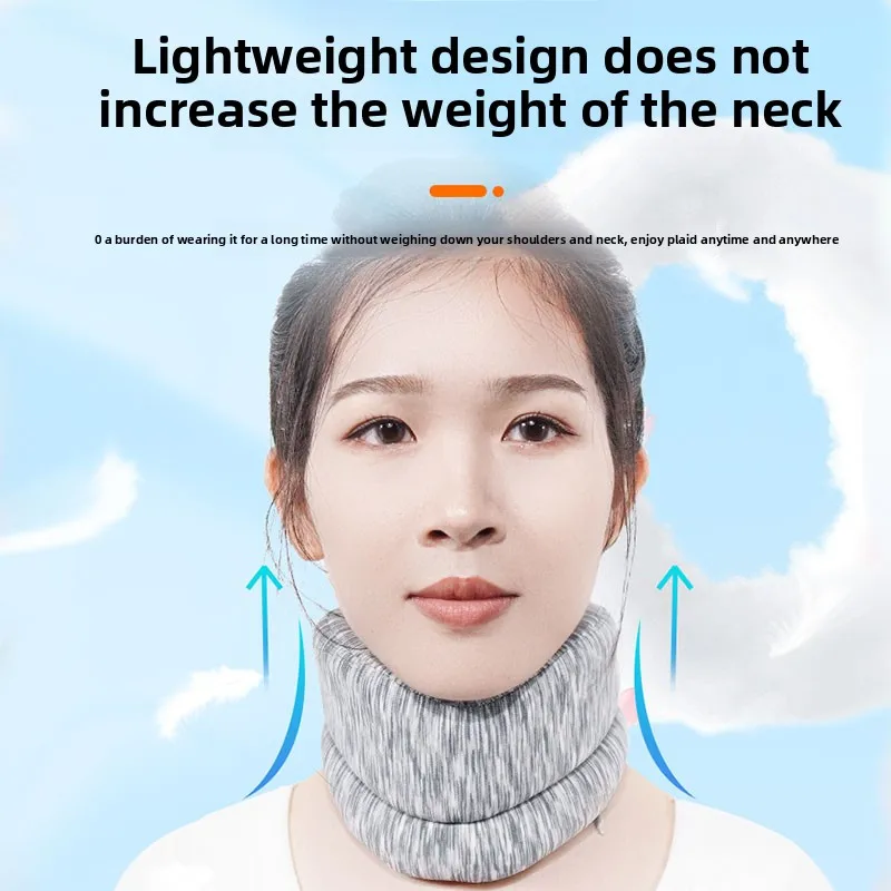 

Soft Foam Neck Brace Support Adjustable Braces with Replacement Cover for Home School Office Travel