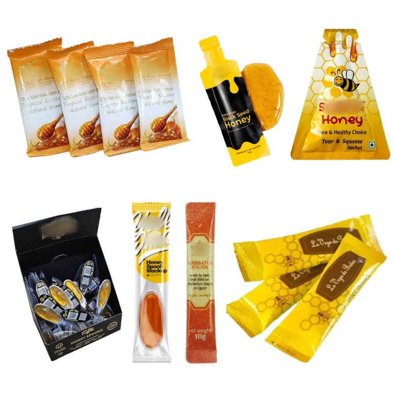 High Speed Automatic Special Honey Stick Packaging Machine for Liquid Peanut Paste Sachet Production Filling Packing Machine