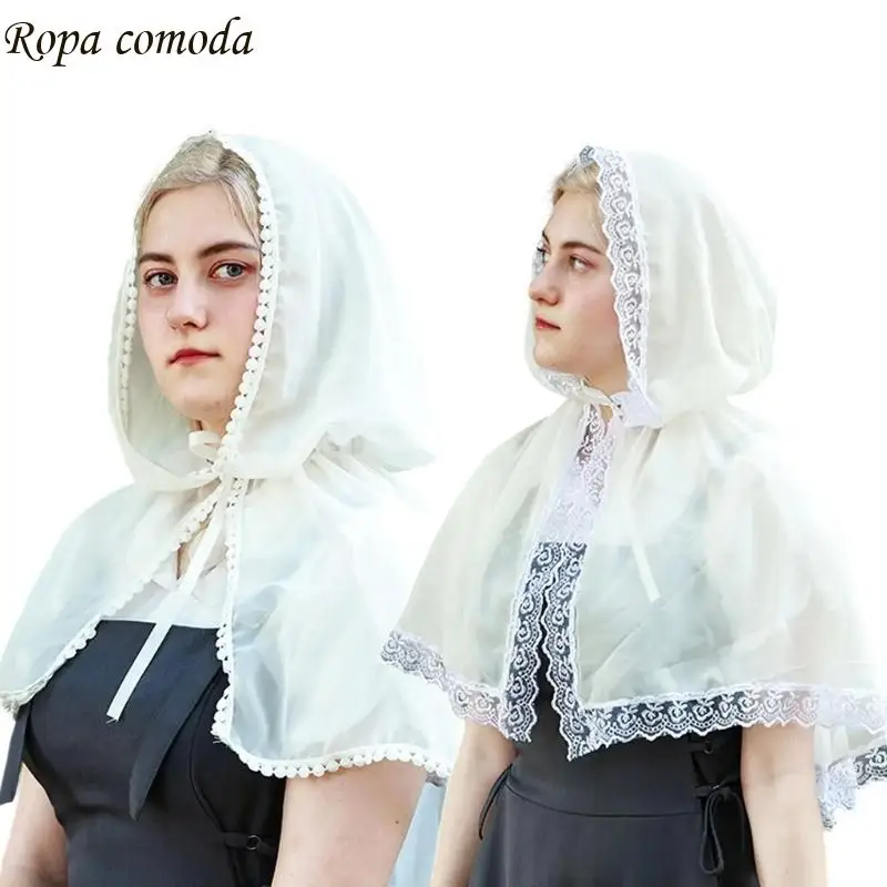 

MXMA Lightweight Breathable Veil With Stylish Lace Design For Brides Party Birthday