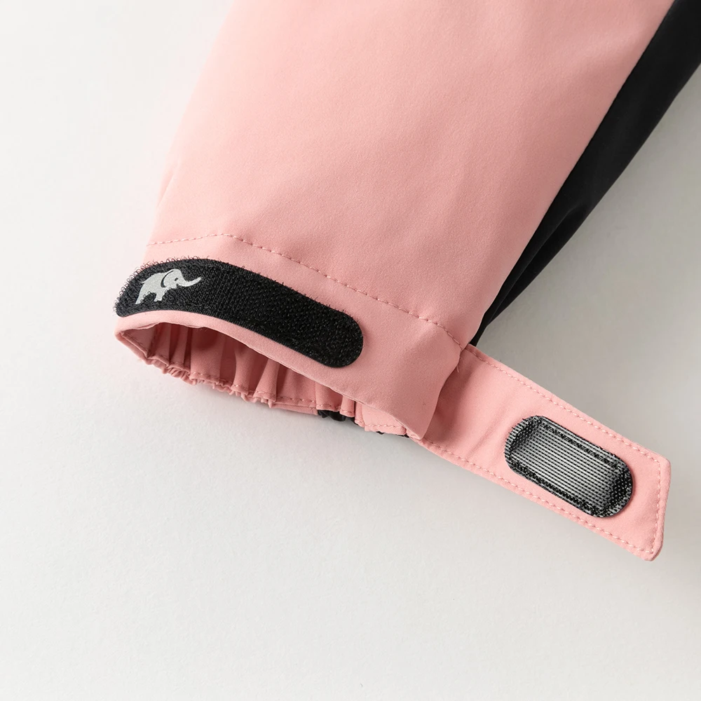 ديف بيلا الأطفال أسفل سترة الشتاء الفتيان الفتيات سميكة الدافئة الأبيض بطة أسفل معطف الاطفال العصرية نزهة مقنعين أعلى DB4253221 #6