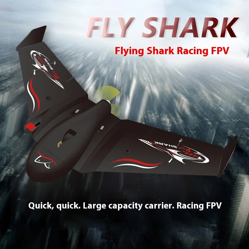 New Flying Shark Epp Drop Resistant Flying Wing Triangle Wing Glider Remote Controlled Aircraft Fpv Carrier Fixed Wing