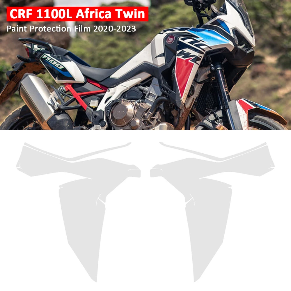 

For Honda CRF 1100L Body Invisible Paint Fairing Protection CRF1100L Africa Twin TPU Protective Film 2020-2023 PPF Accessories