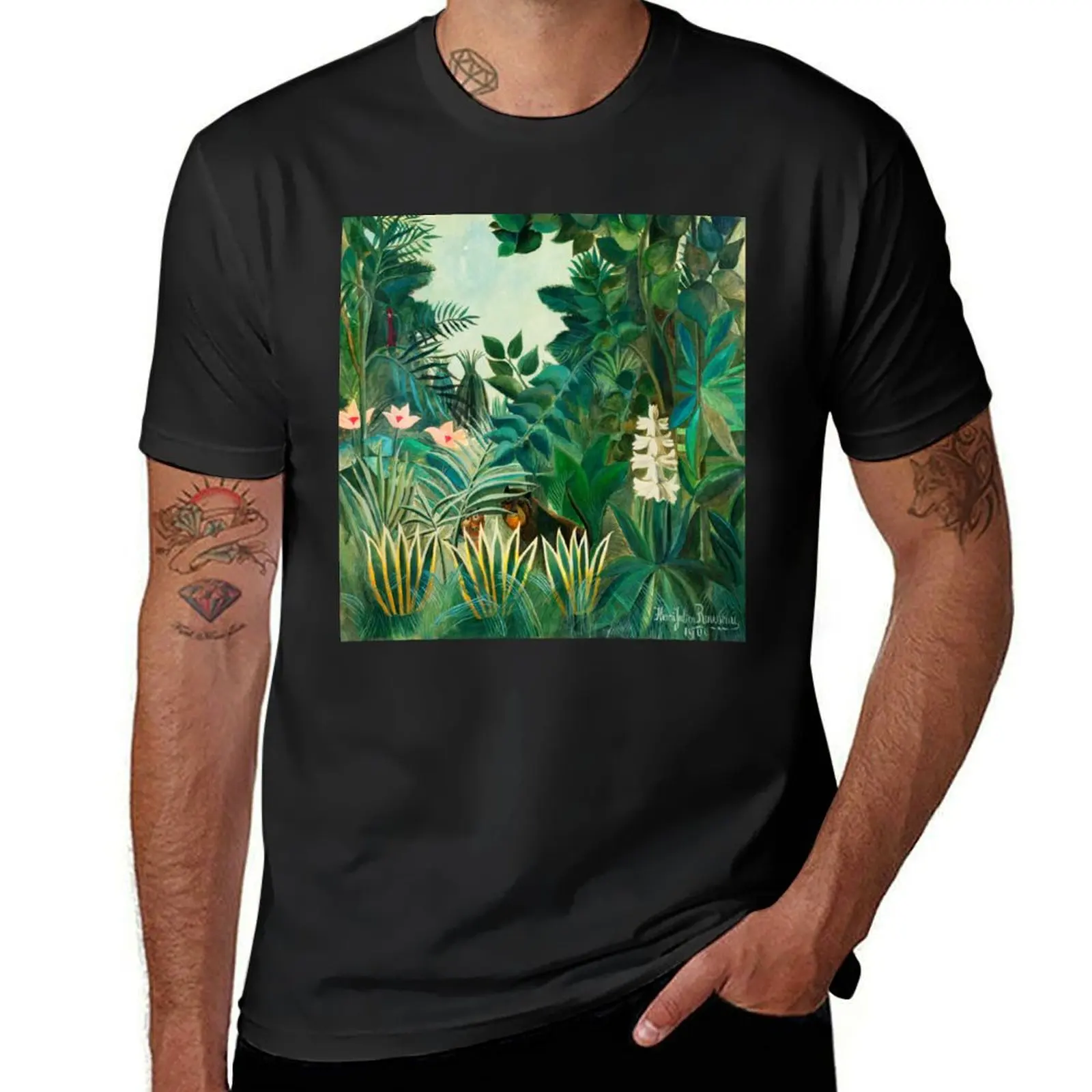 The Equatorial Jungle T-Shirt sports fans oversizeds men t shirts