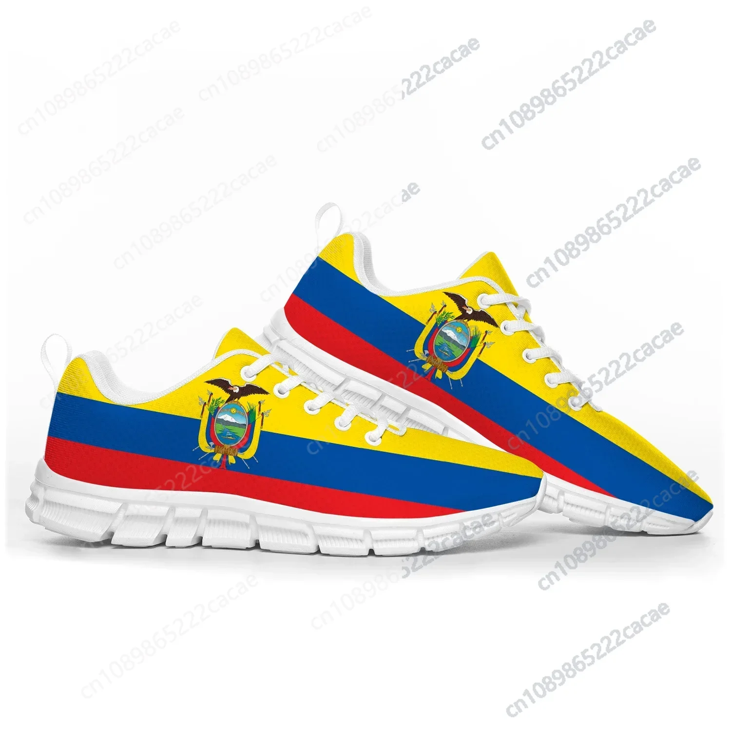 

Ecuador Flag Sports Shoes Mens Womens Teenager Kids Children Sneakers Ecuador Casual Custom High Quality Couple Shoes