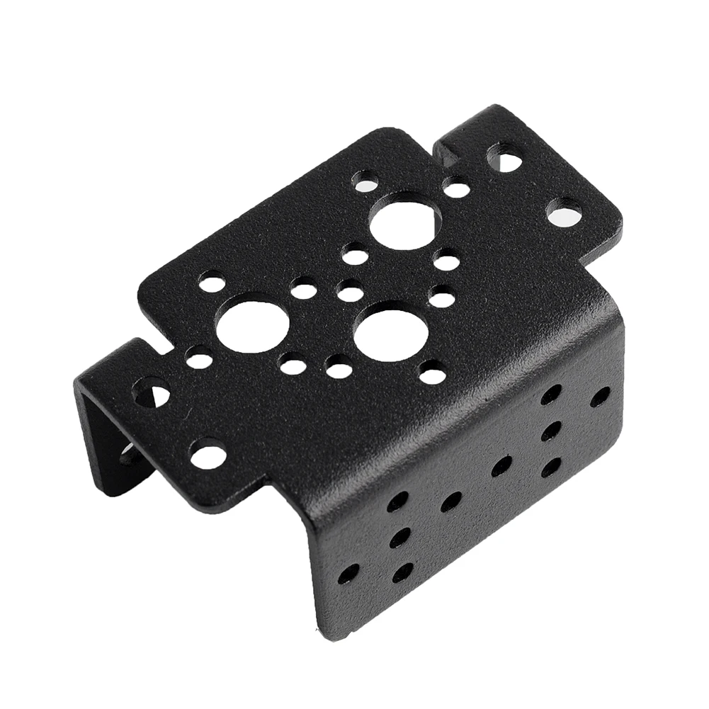 4 Set Staffa Servo Piastra di Montaggio Servo Multiuso per MG995 MG996R Supporto Servo Universale in Alluminio Staffa Sterzo Robot