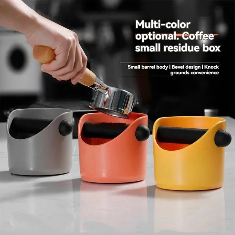 Coffee Grounds Powder Bucket Home Espresso Machine Handle Knockbox ...