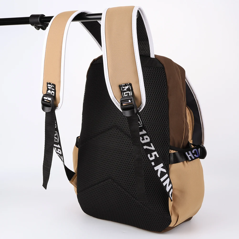 연필 케이스가있는 만화 카피바라 배낭 카피바라 플랩 배낭 대용량 귀여운 Bookbag 학교 가방 어린이 소녀 소년