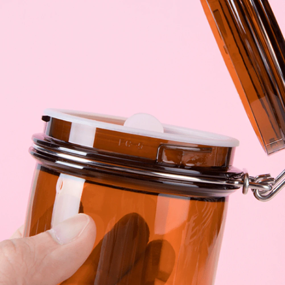 

5pcs 220Ml Cream Jars Refillable Sample Bottles Travel Packaging Leakproof Lotion Containers Skincare Makeup Ointments Empty Jar