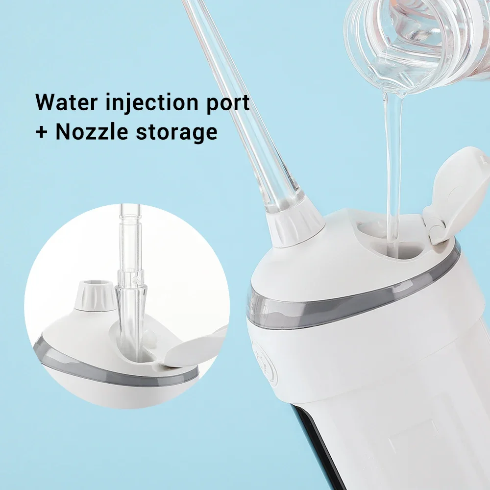 Oral Irrigator Water Flosser Machine for Teeth Cleaning - 6 Mode Dental Water Jet Floss Pick