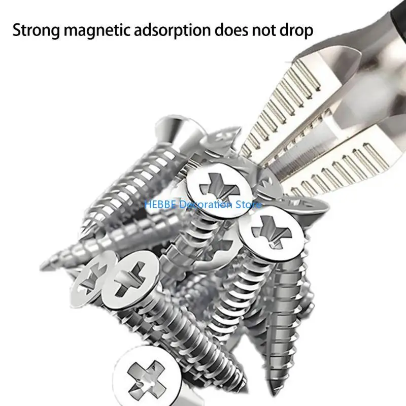 B0KC 6pcs K5 schroevendraaier Bit Set magnetische kruising Driver Bit Set Impact schroefdring