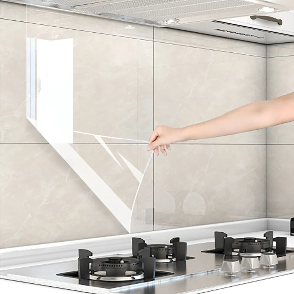 Adhesivo de pared autoadhesivo de 40cm, decoración de estilo moderno, impermeable y resistente al aceite, fondo de sala de estar para dormitorio, cocina